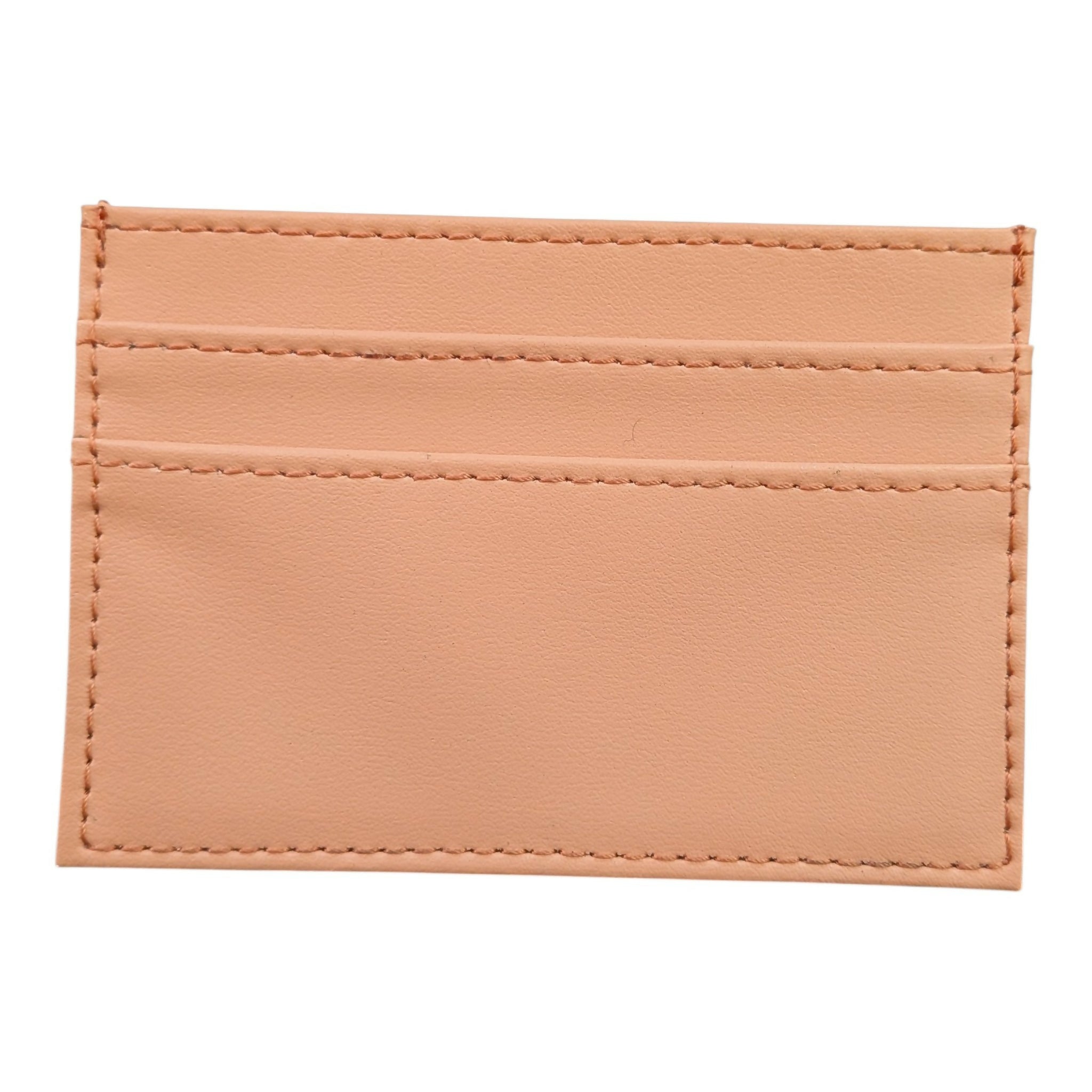 porte cartes plat cuir de cactus
