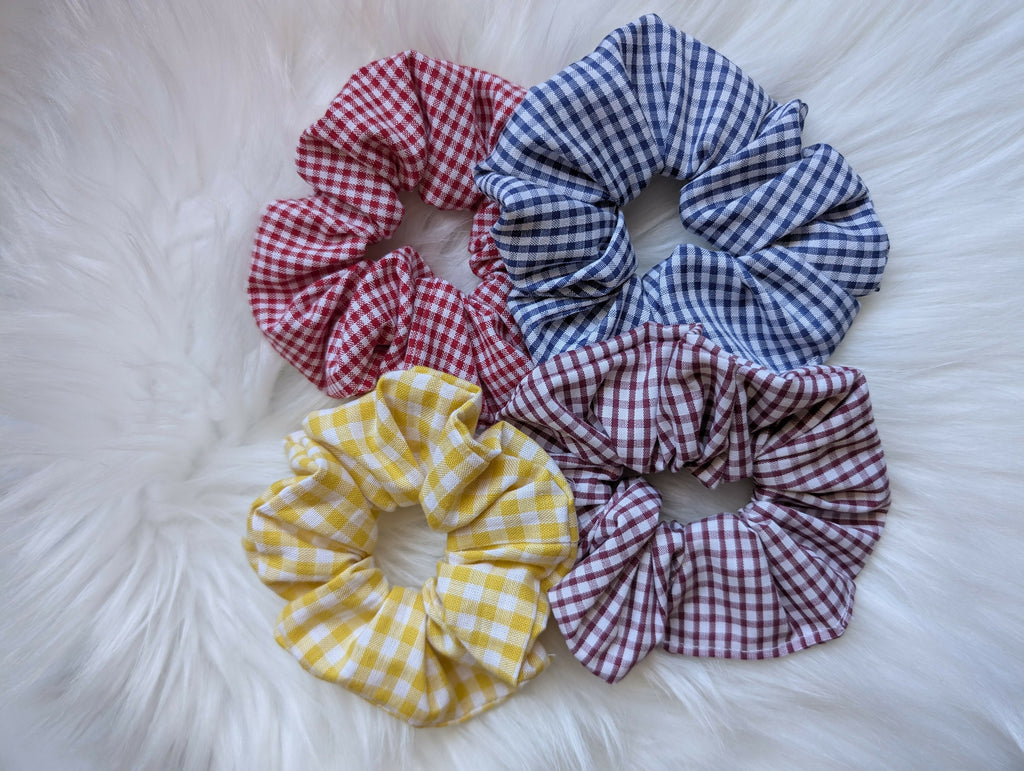 COTTON SCRUNCHIE VARIOUS COLOURS