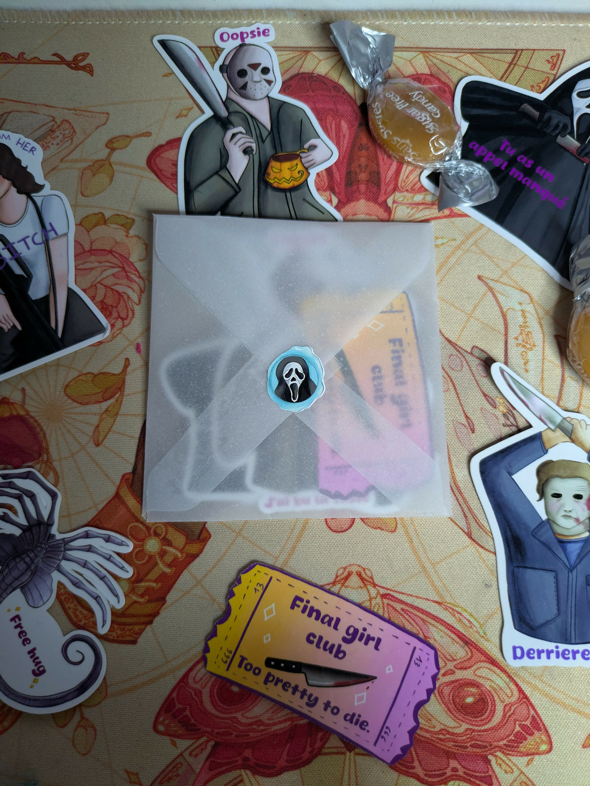 Pack de stickers Slashers