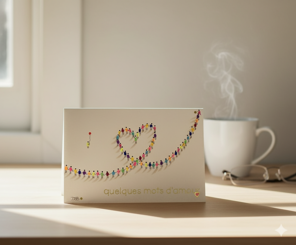 Kind Words Card + Kraft Envelope
