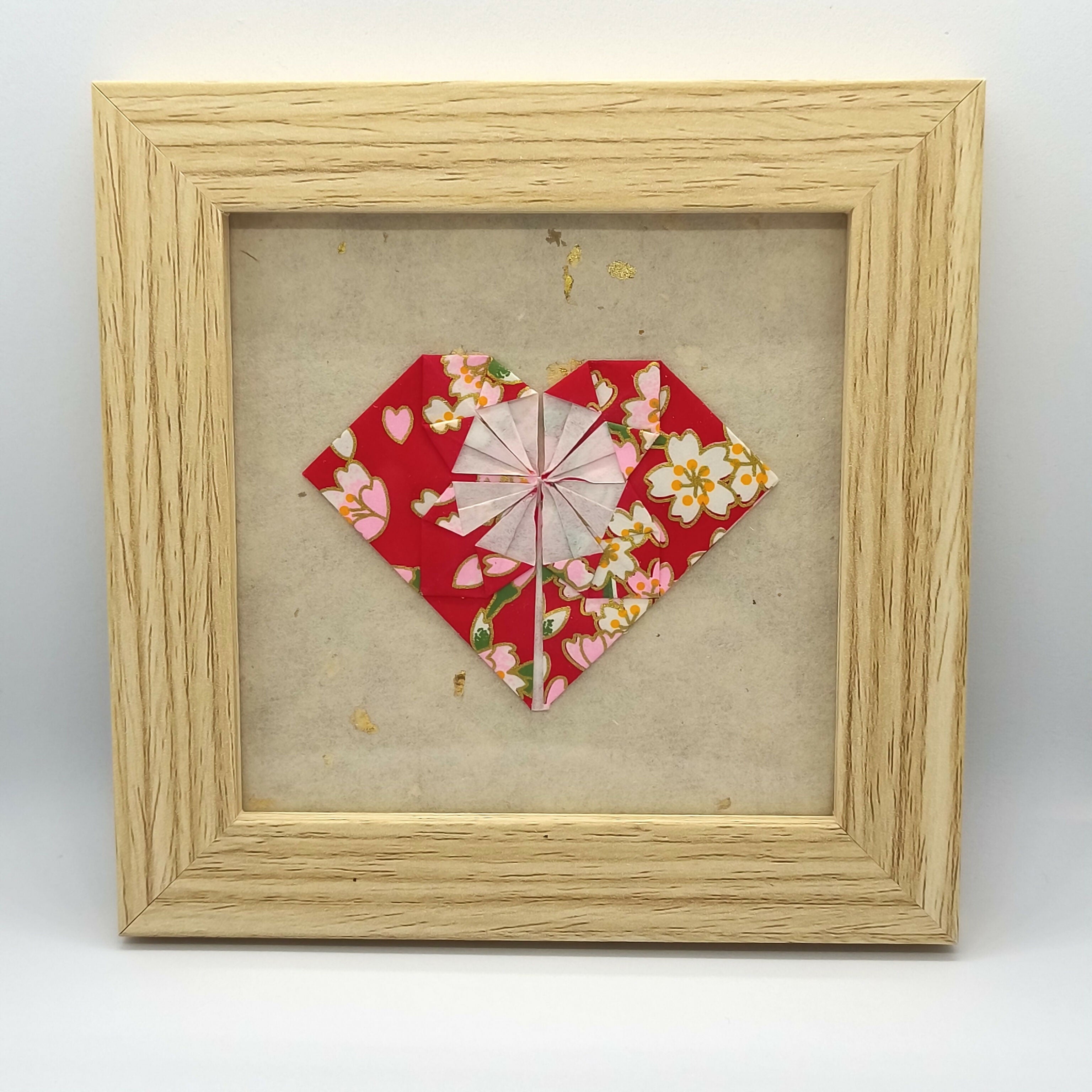 Atelier origami carnet de notes & cadre