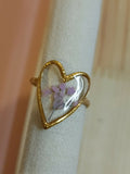 MEL/BCM Bague Cœur Martelé