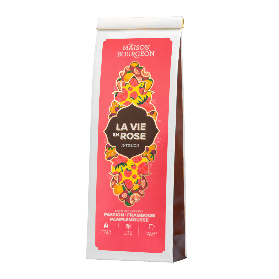 Infusions Hibiscus - La vie en rose - Sachet 100g