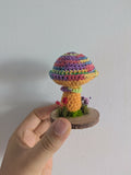 Champignon sur socle